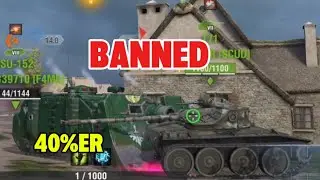Toxic troll gets banned ?!  #wotblitz #wot #wotbestmoments #gaming #troll