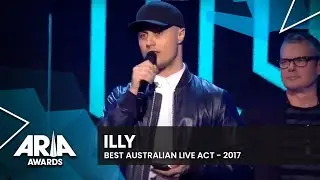 Illy wins Best Australian Live Act | 2017 ARIA Awards