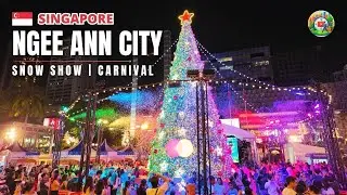Great Christmas Village - Snowfall Show & Carnival at Ngee Ann City Civic Plaza, Orchard Road