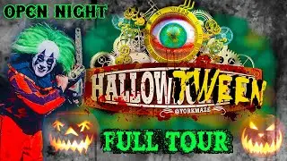 HALLOWTWEEN Premiere Opening NIGHT!! FULL TOUR ! @York Maze