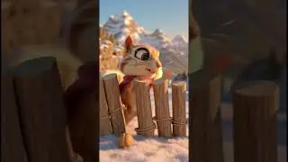 When the Squirrel Lost Her Walnuts ❄️| Heart-Touching Himalayan Story | 3D Animated Short #TinyTube