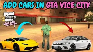 How to Add Cars in GTA Vice City | Easy Method | Add Lambo & Honda Cars in GTA VC Mods  #gta #games