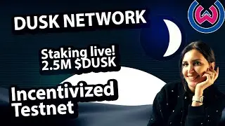 DUSK NETWORK | Staking is Live with 2.5M $DUSK! Check out For More!