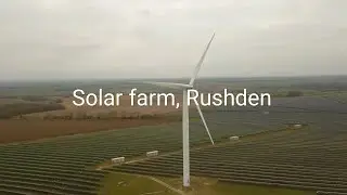 Solar farm, Rushden UK