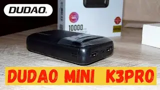 Самый дешевый Power Bank - Распаковка и обзор Dudao 10000mAh Portable mini Black!