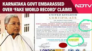 Karnataka News | Karnataka Government Embarrassed Over 'Fake World Record' Claim