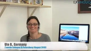 Review (in German) of Exlinguo St Petersburg language school by Ute, Germany | August 2016
