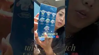 Unboxing stitch labubus?! 🌺💙 #blindboxes
