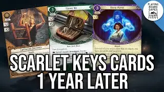 Reranking The Scarlet Keys Player Cards 1 Year Later, Part 1 (Arkham Horror: The Card Game)