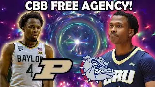 CBB Transfer Portal is STACKED! Max Abmas and LJ Cryer enter the Portal!