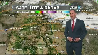 Seeing slightly better chances for severe weather in northern El Paso County this afternoon