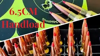 6.5 Creedmoor Reloading /EP 06 Тестирование с ручной нагрузкой / H4350, 143 г ELD-X, WLR အပိုင်း (၆)