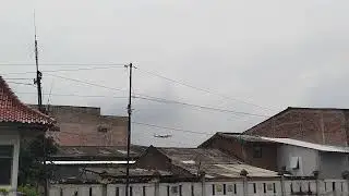 My Indo Airlines landing di Bandara Internasional Ahmad Yani