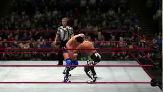 Ken Shamrock hits his finisher in WWE '13 (Official)