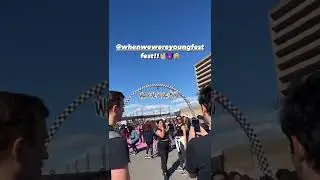 When We Were Young Fest. Yesterday we were walking in the &ldquo;Boulevard of Broken Dreams&rdquo;ButWeMadeIt