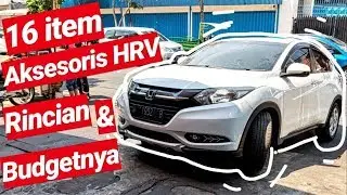 16 AKSESORIS TERPASANG DI HRV | FERRARI VARIASI SURABAYA