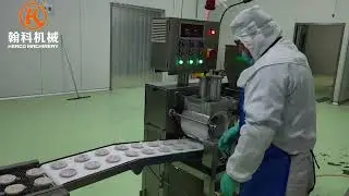 Hamburger Patty Forming Machine Production Line