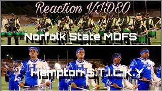 Norfolk State University MDF$ VS Hampton University Sticky Situation BOTB 2025 REACTION VIDEO !!