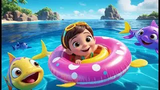Three Little Fish Swim in the Sea | Fun Kids Counting Song | Underwater Adventure Rhyme