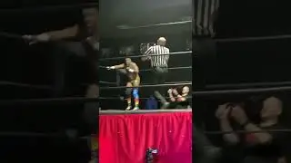 Mack Daddy Ron Starr chops Adrian Bliss HARD at Pro Wrestling:R As We Proceed 3/20/22