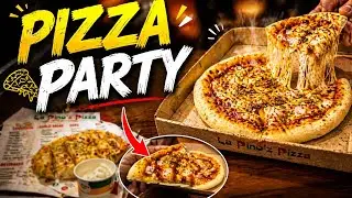 PIZZA PARTY 🍕 || #udaipur pizza 