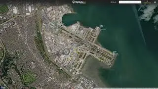 San Francisco KSFO Flightradar24 Livestream with Live Air Traffic Control 28/01/2026