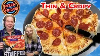 IS Digiorno's Thin Crispy Stuffed Crust Pizza REALLY Worth It? Mike's Hot Honey Included!