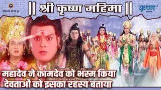 महादेव ने कामदेव को भस्म किया और देवताओं को इसका रहस्य बताया | श्री कृष्ण महिमा