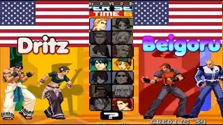 Rage of the Dragons ➤ Dritz (Usa) vs Beigoru (Usa) レイジ・オブ・ザ・ドラゴンズ
