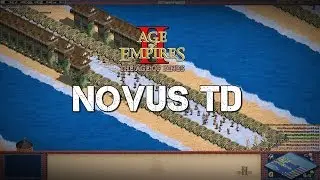Novus TD (Tower Defense) #1: Koreans | Age of Empires 2 HD Custom Scenario Multiplayer