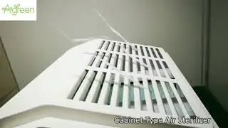 Mobile Air Sterilizer UV Hepa Air Purifier For Hospital