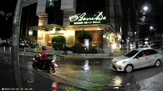 Hotel Benilde Maison De La Salle. I used to sleep inside there in the past. That's why I filmed it.