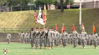 41st Signal Battalion Change of Command