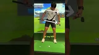 HOW TO HIT OFF SLOPED LIES (DOWN HILL LIE) #shorts #golf #golftips