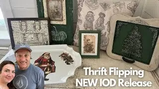 Iron Orchid Designs Holiday Release - thrift store flips home decor - Reselling