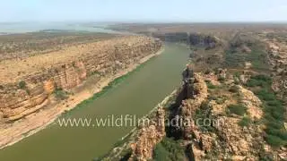 Flying over Gandikota: India's Grand Canyon