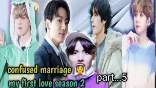Confused marriage 👰&zwj;♀️ my first love season 2 jikook taegi namjin hindi dubbed video 