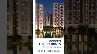 Srijan Laguna Bay offers luxurious 2/3 BHK at EM Bypass Kolkata,☎️+91 9831775758 #lagunabay #srijan