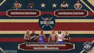 RWF Rebellion - September 2025, Week 2 - All Custom WWE 2K25 Universe