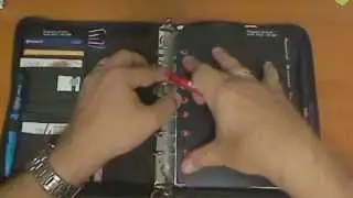 FIlofax Tip No 43 - Make Your Own Secret Ring Pen Loop - The Australian Way