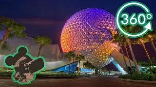 360º Ride on Spaceship Earth at EPCOT