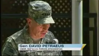 Gen. Petraeus Takes Over