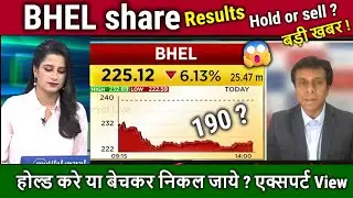 BHEL share latest news,kyu gir raha hai,hold or sell ?Result analysis,bhel share target tomorrow