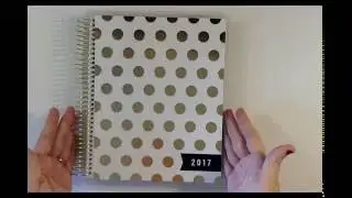 Recollections Horizontal Small Size Planner, High Speed Flip Thru, Michaels Erin Condren Dupe