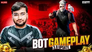 Bot Lobby in BGMI 3.8 Update 😂 | Easy Clutches & Funny Moments | Legal Gamer LIVE