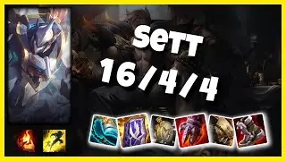 Sett vs Talon KOREAN Challenger MID (16/4/4) - v11.4