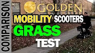 🛴Testing All Travel Friendly Golden Technologies Scooters on Grass