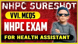 🔴 Most important model questions for health assistant license exam NHPC ✅ || General Medicine📚️