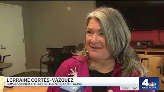 NYC Aging Commissioner Lorraine Cort&eacute;s-V&aacute;zquez speaks on Flu & COVID vaccinees for Older Adults WNBC