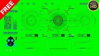 Sci-Fi HUD Green Screen►HUD Green Screen►Free Green Screen Effects 2019►Chroma Key►#mvstudio